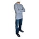 thumbnail image 3 of Playera Termica Caballero Gris 1 Pieza, 3 of 3