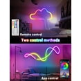 thumbnail image 3 of Tira de luces LED KIKO de 10 m RGB Neon Flex para interiores y exteriores, 3 of 7