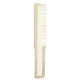 thumbnail image 1 of Peine de Peluquero de Parte Plana Baoblaze Peine de Recorte de Cabello Dorado, 1 of 8