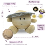 Celestial Buddies Saturn Buddy Stuffed Planet Plush Solar System Toy - Educational Science & Space Learning, Soft & Cuddly, Ages 0+
