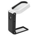 thumbnail image 1 of Noref TH‑7018FX Handheld Magnifying Glass With LED Light Foldable 10X / 25X Magnifying Tool,10X / 25X Magnifier,LED Magnifying Glass, 1 of 8