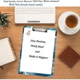 thumbnail image 3 of FMSHPON Ocean Coral Whale Pattern Clipboard Hardboard Wood Nursing Clip Board and Pull for Standard A4 Letter 13x9 inches, 3 of 5