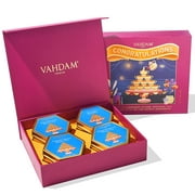 VAHDAM Congratulations Gift Set, 4 Flavors, Premium Tea Gift Set