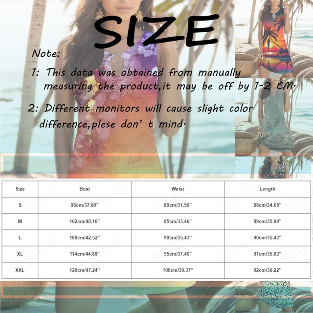 AYA Robe Débardeur Sans Manches à Goutte Tendance pour Femmes, Robe d'Été Bohème à Imprimé Floral, Mini-Robe Décontractée de Plage, Robes d'Été
