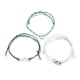 thumbnail image 2 of Guardurnaity 3 Pieces Waxed Mountain Bracelet Simple Rustproof Alloy Accessories DIY Exquisite Bangle Jewelry Craft Climbers Chains Type1 NO1, 2 of 6