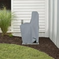 thumbnail image 5 of Covers & All Water Softener Outdoor Cover, Waterproof, Anti UV & Tear Proof Filter Tank Cover with Handle, Zippers & Air Vents (40" H x 30" W x 16" D Inches, Gray), 5 of 7