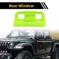 thumbnail image 3 of Ofertas Únicas 1 Pc Cubierta del Panel del Interruptor de la Ventana Trasera para Jeep Wrangler JL JLU 18-24 Cubierta Decorativa del Panel de Control del Interruptor de la Ventana Trasera ABS Verde, 3 of 6