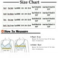 thumbnail image 3 of Penkiiy Women Bras Casual Sexy Front Button Shaping Cup Shoulder Strap Underwire Bra Plus Size Extra-Elastic Wirefree Khaki Bras, 3 of 3
