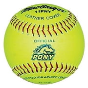 (12 pack) MacGregor Pony League Approved Softballs