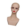 thumbnail image 2 of figatia Female Mannequin Head Durable Display Stand for Styling Necklace Jewelry B, 2 of 9