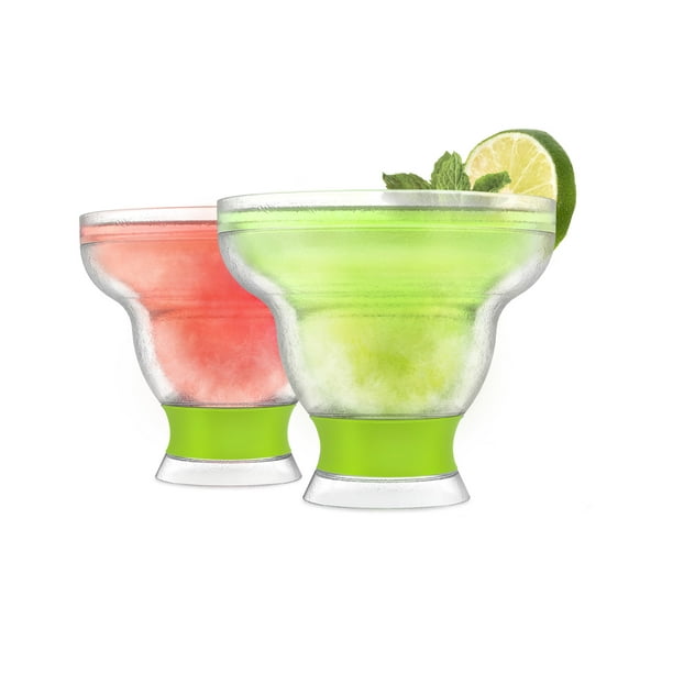 Host Freeze Stemless Margarita Glass Insulated Gel Chiller, Double Wall