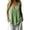 Green, variant on Breezora Womens Summer Loose V Neck Sleeveless Tank Top Solid Lightweight Breezy Casual Blouse