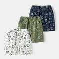 thumbnail image 6 of FLMEI Kids Baby Boys Shorts Summer Shorts Casual Active Toddler Jogger Pants Print of Five-Quarter Pants with Pocket for Boys 2-8Y, 6 of 8