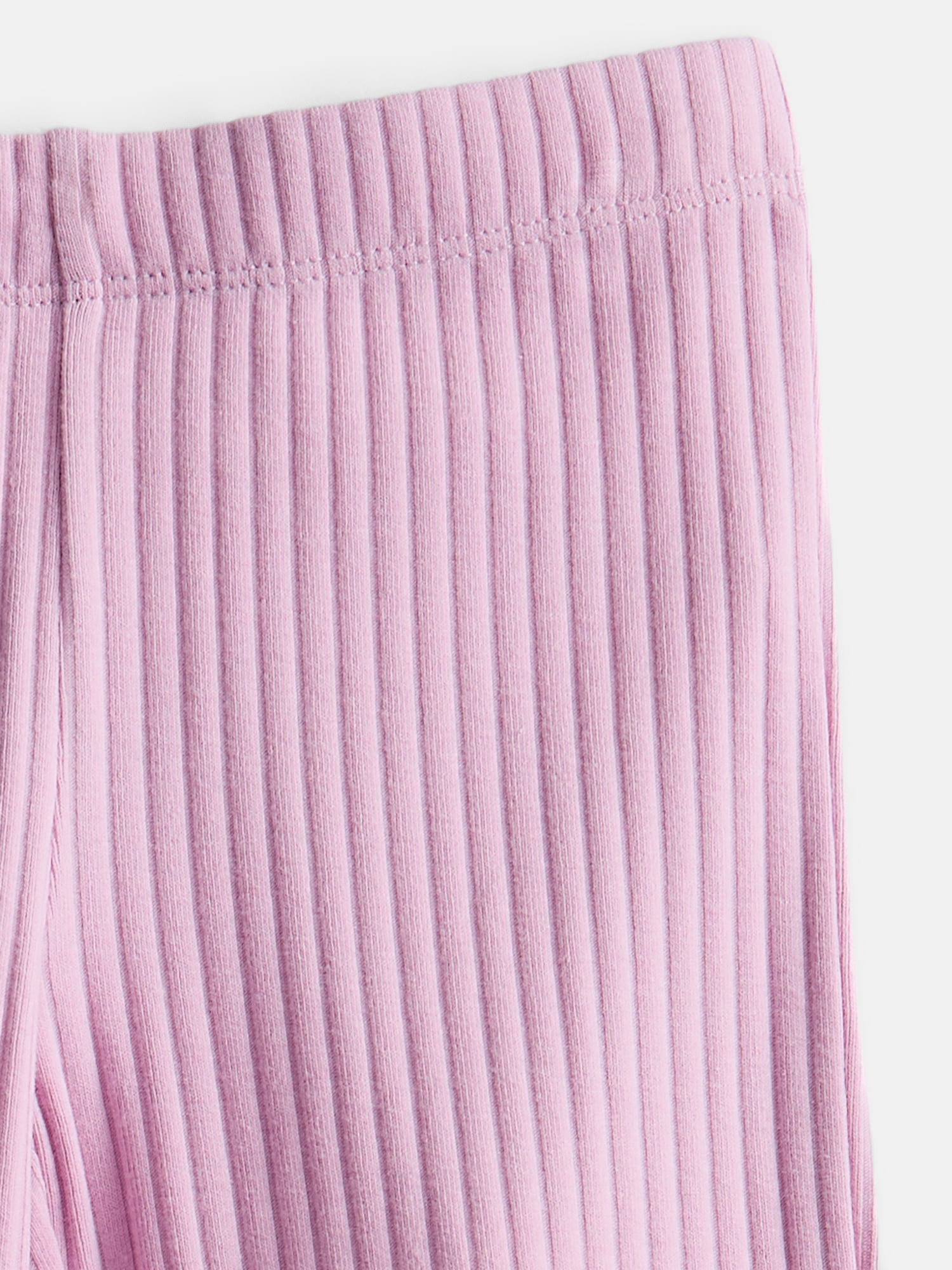 Wonder Nation Girls' Ribbed Flare Pants, Sizes 4-18
