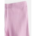 thumbnail image 2 of Wonder Nation Girls' Ribbed Knit Flare Pants, Sizes 4-18 & Plus, 2 of 3