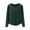 Green1, variant on Prolriy Womens Thermal Tops Women Autumn and Winter Casual Solid Color Round Neck Thickened Warm Top Long Sleeve Shirts for Women, Womens Tops Pink L