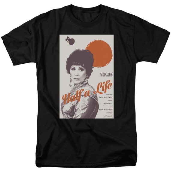 Star Trek Tng Season 4 Episode 22 Adult 18/1 T-Shirt Black