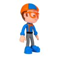 thumbnail image 3 of Figura Blippi Flexible de 12 cm, 3 of 4