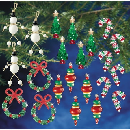 Holiday Beaded Ornament Kit Collection New Traditional Makes 100 Holiday Beaded Ornament Kit Collection New Traditional Makes 100