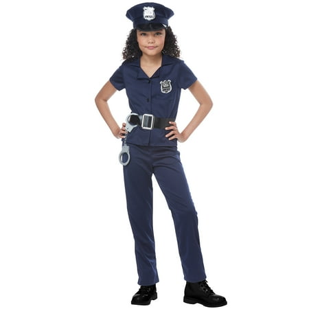 - Girls Cute Cop Costume