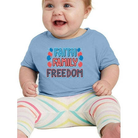 

Faith Family Freedom Neons T-Shirt Infant -Image by Shutterstock 6 Months