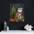 thumbnail image 4 of Nawypu Meowy Catmas Tree American Shorthair Lover Xmas Cat Wrapped Canvas Poster Prints for American Shorthair Cat Lover Kitten Funny Gifts Idea Merch Art Wall Decoration, 4 of 4