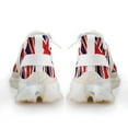 thumbnail image 6 of Union Jack British England UK Flag Walking Shoes for Men Woman Lightweight Tennis Fashion Elastic Sports Shoes Cushion Basketball Shoes, 6 of 7