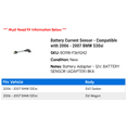 thumbnail image 2 of Battery Current Sensor - Compatible with 2006 - 2007 BMW 530xi, 2 of 2