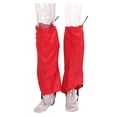 thumbnail image 4 of Housse de Chaussure de Randonnée, 600D Ripstop Oxford Drap Tache Résistance Imperméable à l'Eau Jambe de Neige Guêtres pour l'Alpinisme Rouge, Vert, Gris, Noir, 4 of 8