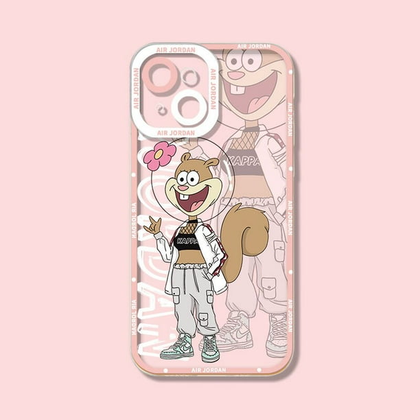 Bob Esponja-funda de silicona suave para iPhone, carcasa de teléfono de estrella de Patricks para iPhone 14, 13, 12, 11 Pro Max, Mini, XS, X, XR, SE, 6, 6S, 7, 8 Plus, SE, 2020 Fivean unisex