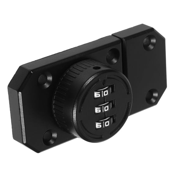 Hytrove Latch Indicating Lock Combination Latch Door Lock Zinc Alloy 1 Set 3.15X1.5X0.9In