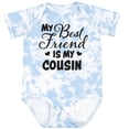 thumbnail image 3 of Inktastic My Best Friend is My Cousin with Hearts Boys or Girls Baby Bodysuit, 3 of 5