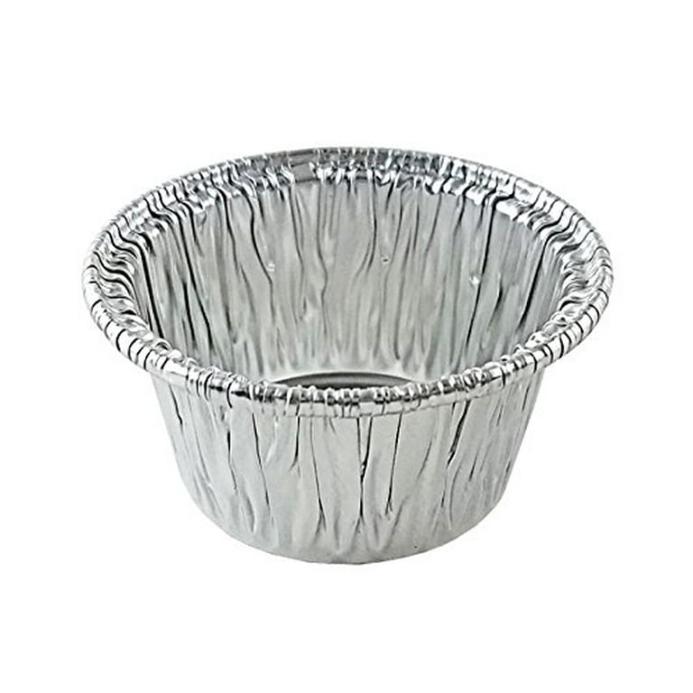 Disposable Aluminum Individual 2 oz Foil Cups/Ramekins. #S220 (100)