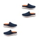 thumbnail image 4 of Sonducket 1 par de toboganes de estilo informal para fiestas, zapatillas transpirables de diseño Simple, sandalias con suela de EVA para naranja azul talla 43 2piezas, 4 of 6
