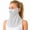 Light Grey-half, variant on Face Cover for Sun Protection UPF 50+ UV Face Mask, UV Face Shield for Golf, Hiking Fishing & Outdoors Breathable