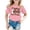 Pink, variant on 100 Days Of School Shirts Graphic T-Shirts Undershirts Short Sleeve Clothes Girl Summer Outfits Comfortable Soft Basic T Shirt
