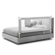 thumbnail image 1 of Costway Riel de Cama para Niños Barandilla de Seguridad para Cama con Bolsillo Lateral y Altura Ajustable 72,5-101,5 cm, 1 of 10