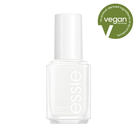 UPC 095008000107 product image for essie Salon Quality 8 Free Vegan Nail Polish  Snowy White  0.46 fl oz Bottle | upcitemdb.com