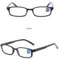 thumbnail image 2 of Reading Glasses Anti Blue Light Rectangular Spring Hinge Readers 1.0 ~ 4.0, 2 of 2
