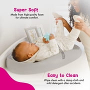 Bumbo Foam Contoured Diaper Changing Pad, Grey