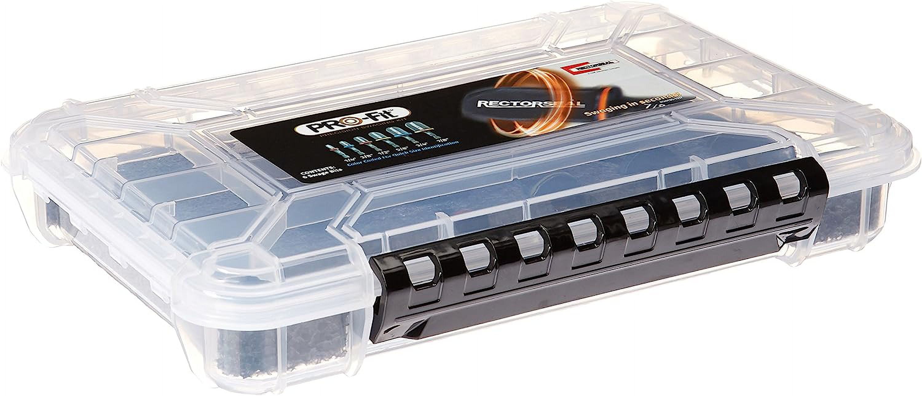 Rectorseal 87011 PRO-Fit Drill Bit Swage Kit 1/4", 3/8”, 1/2", 5/8”, 3/4”, 7/8”