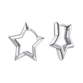 thumbnail image 1 of "2 Pzs Aretes Plata 925 Arracadas Estrella Regalo Para Mujer LAB.g Plateado ", 1 of 5