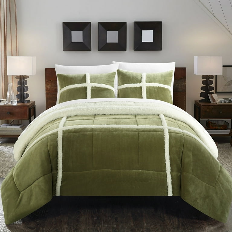Minecolla Perfect 3-④ Chloe 3 or 2 Piece Comforter Set Ultra Plush Micro Mink