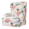 thumbnail image 1 of Funda elástica para sillón orejero, sillón reclinable, funda protectora para sofá Blanco, 1 of 4