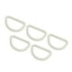 thumbnail image 1 of Ancla de anillo en D, 5 piezas, anillo en D para barco, anillo en D, ancla de amarre de grado profesional, 1 of 8