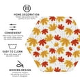 thumbnail image 3 of Kdxio Maple Leaf Funny Coasters,4 Pcs Leather Coasters,Housewarming Gifts,Protect Furniture from Water Marks Scratch and Damage, 3 of 6
