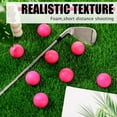thumbnail image 4 of BlinkLLX 40 Pcs Foam Golf Practice Balls Bulk Realistic Feel Limited Flight Training Balls Soft for Outdoor Swing Indoor Backyard Training, 4 of 14