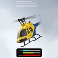 thumbnail image 6 of RC ERA A60 Bell 206 RC Helicopter for Adults, 1/42 Scale Single Rotor Flapless RC Helicopter, 6G 6CH Remote Control Aircraft Model with Altitude Hold & One-Key Takeoff Landing (RTF/2 Battery), 6 of 9
