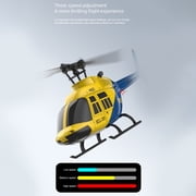RC ERA A60 Single Rotor RC Helicopter, 1:42 Scale 6CH Remote Control Helicopter with Altitude Hold, One-Key Takeoff/Landing & Low Voltage Protection, 2.4GHz RC Aircraft Model - 1 battery