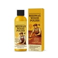 thumbnail image 2 of Abrillantador y acondicionador de madera con cera de abeja | Cera natural para muebles para la restauración y protección de la madera | Nutre y sella la veta de la madera, 2 of 9